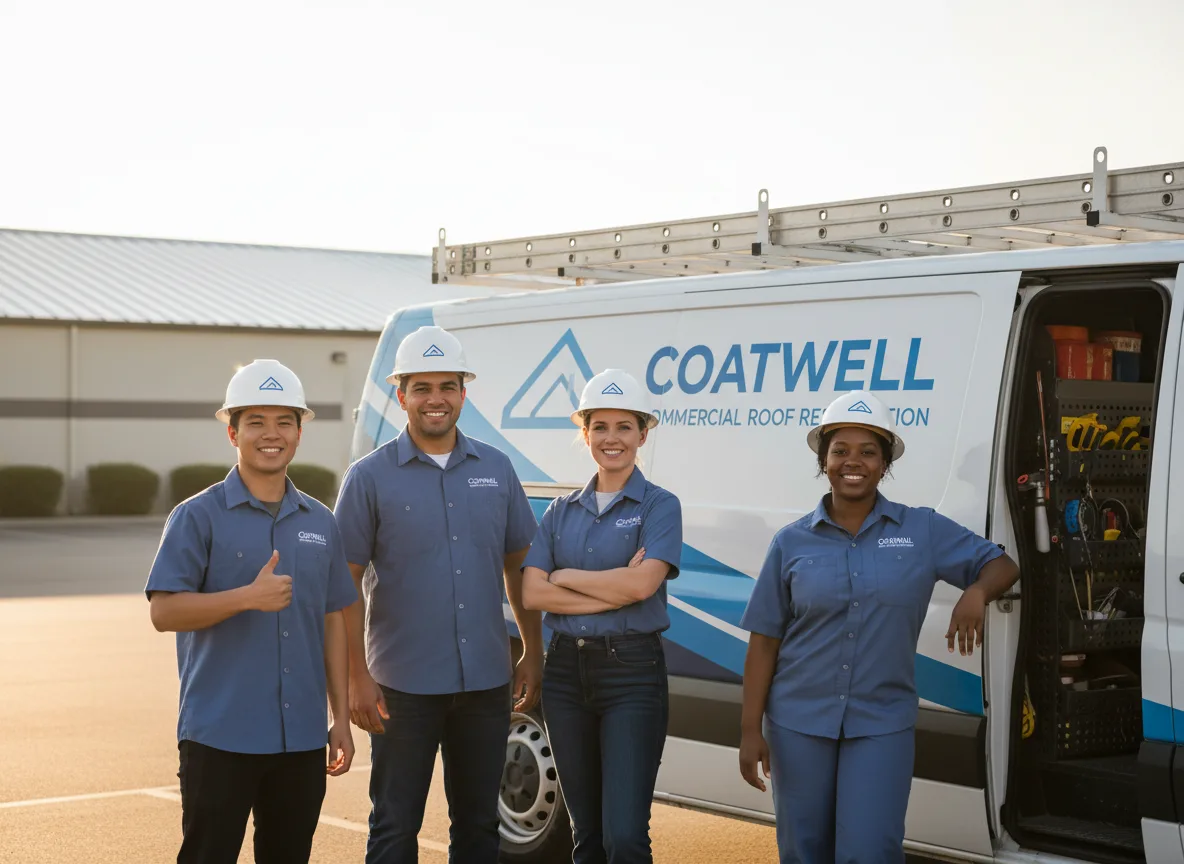 Commercial roof coating company in Somerville, TN